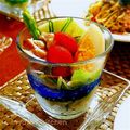inyako's cooksnap of when they made おもてなしに♡簡単グラスのシーザーサラダ.
