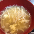 ☆そららん☆'s cooksnap of when they made 娘の大好きな♡エノキダケの卵とじ♡みそ汁.