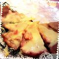 りり恋's cooksnap of when they made 簡単5分♪米粉から作るピザ生地☆お餅.