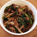にょろーむ's cooksnap of when they made 冷蔵庫整理！挽き肉野菜たっぷりピリ辛炒め.