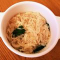 chi_bi's cooksnap of when they made 離乳食大根deみぞれうどん咳き込むとき.