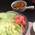 Walnut1107's cooksnap of when they made 簡単で美味しい☆ドライカレーのレタス包み.