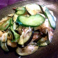 agatarie's cooksnap of when they made 茄子とキュウリのみょうが胡麻和え.