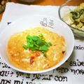 ma:9's cooksnap of when they made エビと卵のスイチリトマトソース丼.
