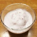 ♪おれんじ30♪'s cooksnap of when they made 材料は２つ!!簡単フローズンヨーグルト♪.
