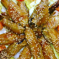SNOOPYくん's cooksnap of when they made 茄子の豚肉巻き　照り焼きソース.