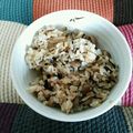 はらだぺこちゃん's cooksnap of when they made キノコと生姜のひじき御飯.