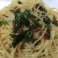 お抹茶らぶ's cooksnap of when they made ツナと大葉とトマトの冷製パスタ.