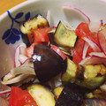 やまぷん's cooksnap of when they made 焼き茄子とトマトのマリネ.
