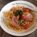 サクラあんにん's cooksnap of when they made なす♪トマト♪青しその和風パスタ♪.