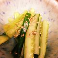キュンキュン☆☆'s cooksnap of when they made ごま油で♪きゅうりの漬物☆.