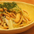 Picolin's cooksnap of when they made 油揚げと冷凍うどんで♪簡単焼きうどん.