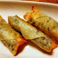 okashilove's cooksnap of when they made 超簡単‼ ヘルシー焼き春巻きチーズ入り♪.