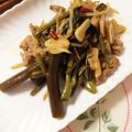 n＆k's cooksnap of when they made 空芯菜の元気が出る炒めもの.