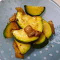 ❀あおい❀'s cooksnap of when they made シンプル♪ズッキーニのベーコン炒め.