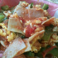 hadukisann's cooksnap of when they made 夏だ！！ゴーヤ☆トマト☆卵の炒めもの.