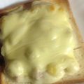 hiroyomegu's cooksnap of when they made 簡単アツアツとろ～りグラタントースト♪.