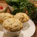 sousuke＋u's cooksnap of when they made ツナコーンバジル･･･よくばりマフィン♡.
