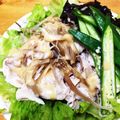 赤いミドリガメ's cooksnap of when they made 豚肉とゴボウの冷しゃぶサラダ.