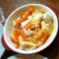 つれぴよ's cooksnap of when they made 人参と豆腐とチーズのラクラク卵とじ♡.