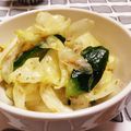 たまにゃんときよみ's cooksnap of when they made 簡単☆キャベツときゅうりであと一品.