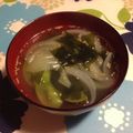 cheesedog's cooksnap of when they made わかめとスナップエンドウの中華スープ.