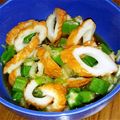 ﾁｲﾁｬﾝﾏﾏ's cooksnap of when they made オクラとちくわの中華風和え.