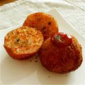 なっかー♥'s cooksnap of when they made ☆カリカリ衣のチキンライスボール☆.