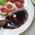 サーフブレイド's cooksnap of when they made 超ふっくらジューシー❤ハンバーグの焼き方.