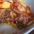 konatsu♡'s cooksnap of when they made 母の味☆牛ひき肉たっぷりのオムライス☆.