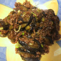 ばぶじょっくり's cooksnap of when they made *✱なすとひき肉の甘辛炒め✱*.