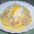 お気楽主婦's cooksnap of when they made まろやか鶏出汁仕立てのパスタ♡柚子風味.