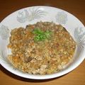 yokos87's cooksnap of when they made 野菜たっぷり♪豚ひき肉の中華風とろみ丼.
