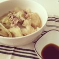 luvyuki's cooksnap of when they made ポン酢で食べる★豚キャベツ煮.