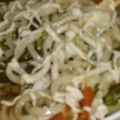 toshiebaba's cooksnap of when they made 余ったそばで♪さっぱりそばサラダ★.