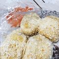 0206yumi's cooksnap of when they made サクッ☆しっとりポテトコロッケ♪♪.