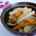 ピンクのたまご's cooksnap of when they made 白菜とにんじんのきんぴら.