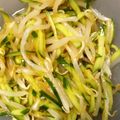 ♩キティ♩'s cooksnap of when they made ペロッといけちゃうもやしのナムル☆.