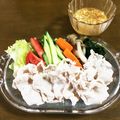 早起きまま's cooksnap of when they made 冷豚しゃぶを塩麹たまねぎ生姜ダレで.