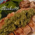 akinko98's cooksnap of when they made 豚肉のバジルソース炒め.