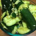 まあゆりんりん's cooksnap of when they made ウチの☆やみつきキュウリ☆.
