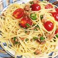 くとと's cooksnap of when they made ツナとオクラの和風冷製パスタ.