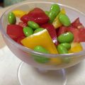 和宮鈴奈's cooksnap of when they made 枝豆とパプリカのコロコロサラダ.