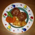 はっぴーももさく's cooksnap of when they made ふんわり♡煮込みハンバーグ.
