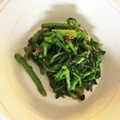 tsukasiba's cooksnap of when they made 食べだすとはまる?!クレソンのお浸し.