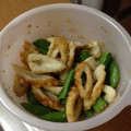 ＊クラ＊'s cooksnap of when they made ちくわとスナップえんどうのゴマ和え♪.