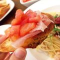 graph24's cooksnap of when they made フレッシュトマトと生ハムのブルスケッタ.