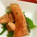 TMY☆86's cooksnap of when they made 鮭のレモンバターソテー.