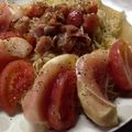 ☆ぴいちゃん☆'s cooksnap of when they made 桃と生ハムの冷製パスタ♪.