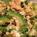 chuyu1682's cooksnap of when they made お弁当に★ゴーヤと卵のめんつゆ炒め.